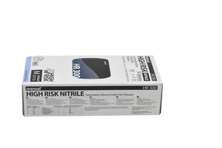 Manual High Risk Untersuchungshandschuhe Nitril HR 300 - Medical Deal