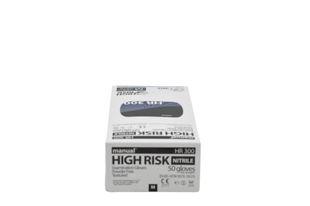 Manual High Risk Untersuchungshandschuhe Nitril HR 300 - Medical Deal