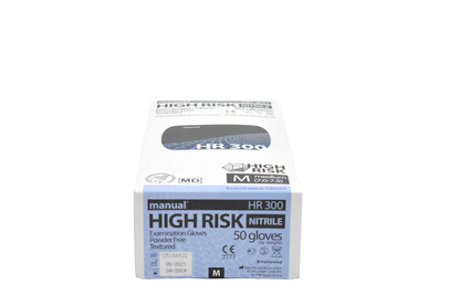 Manual High Risk Untersuchungshandschuhe Nitril HR 300 - Medical Deal
