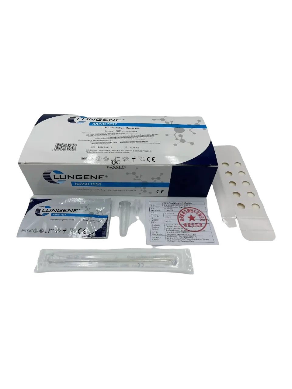 Clungene 3 in 1 COVID-19 Antigen Schnelltest - Profitest - Medical Deal