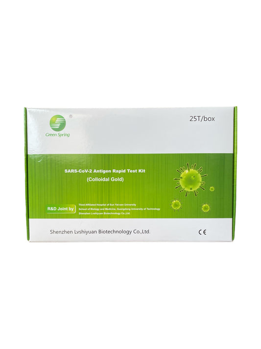Green Spring SARS-CoV-2 Antigen Rapid Test Kit 4 in 1 Profitests (Naso- & Oropharyngeal, Nasal und Lolli) - Medical Deal